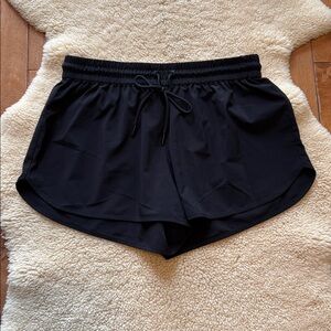 TNA (Aritzia) running shorts, black, XS